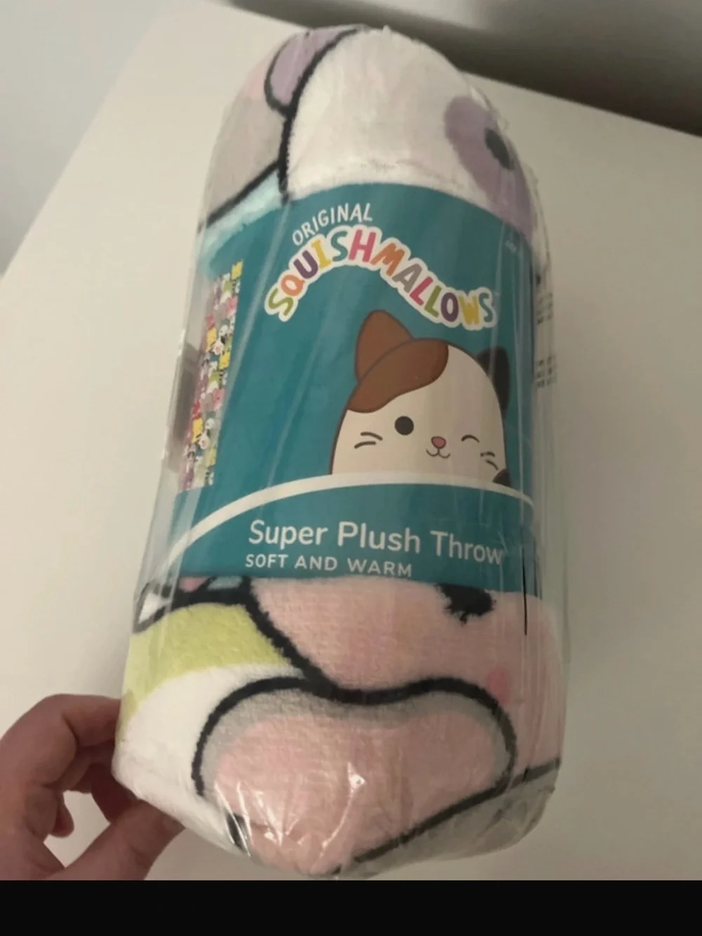 Squishmallows “Squish Together” Throw Blanket